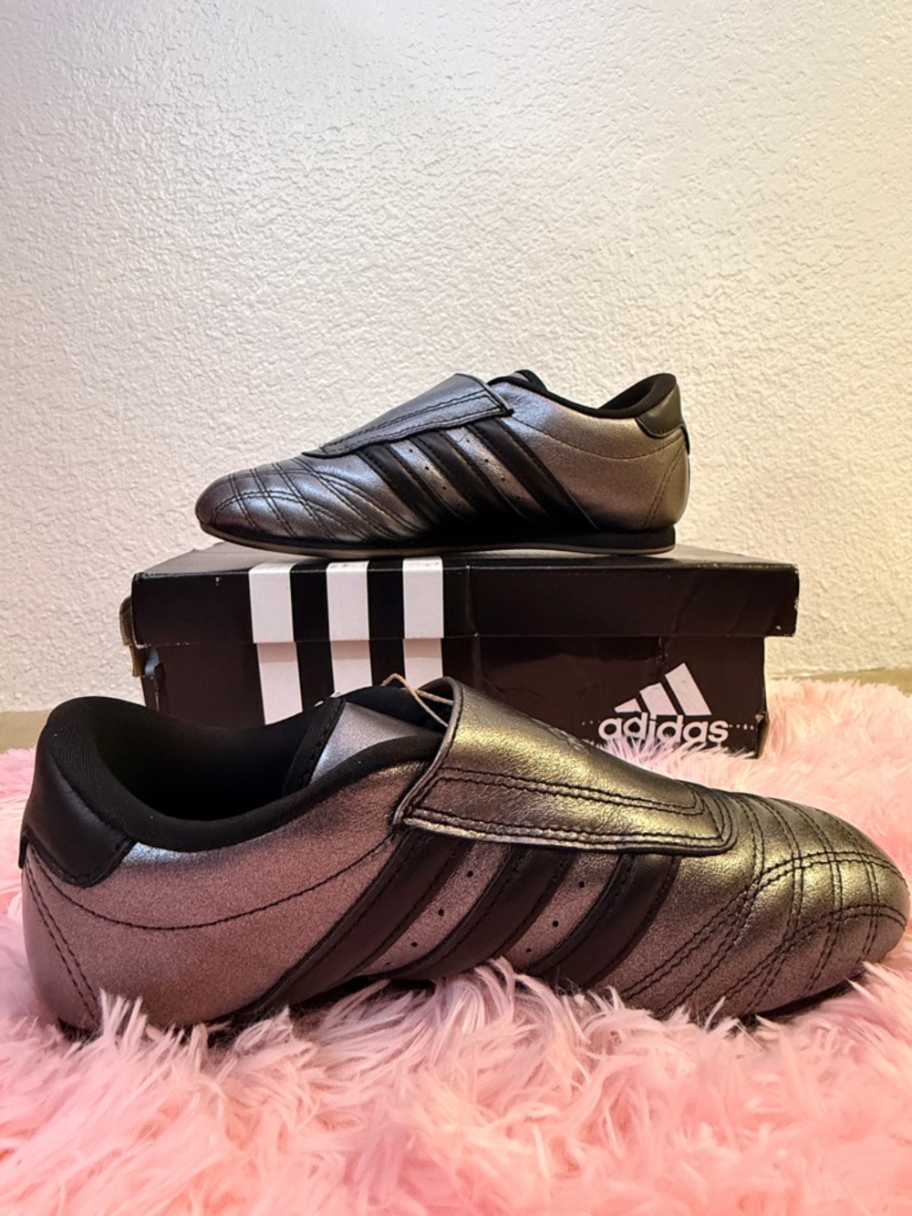 Adidas Taekwondo Metallic Grey Black JS4024